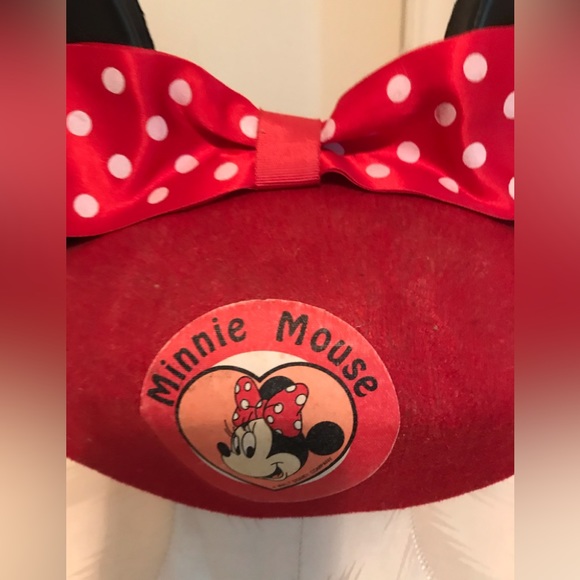 Vintage Minnie Mouse ears/hat - Picture 2 of 6